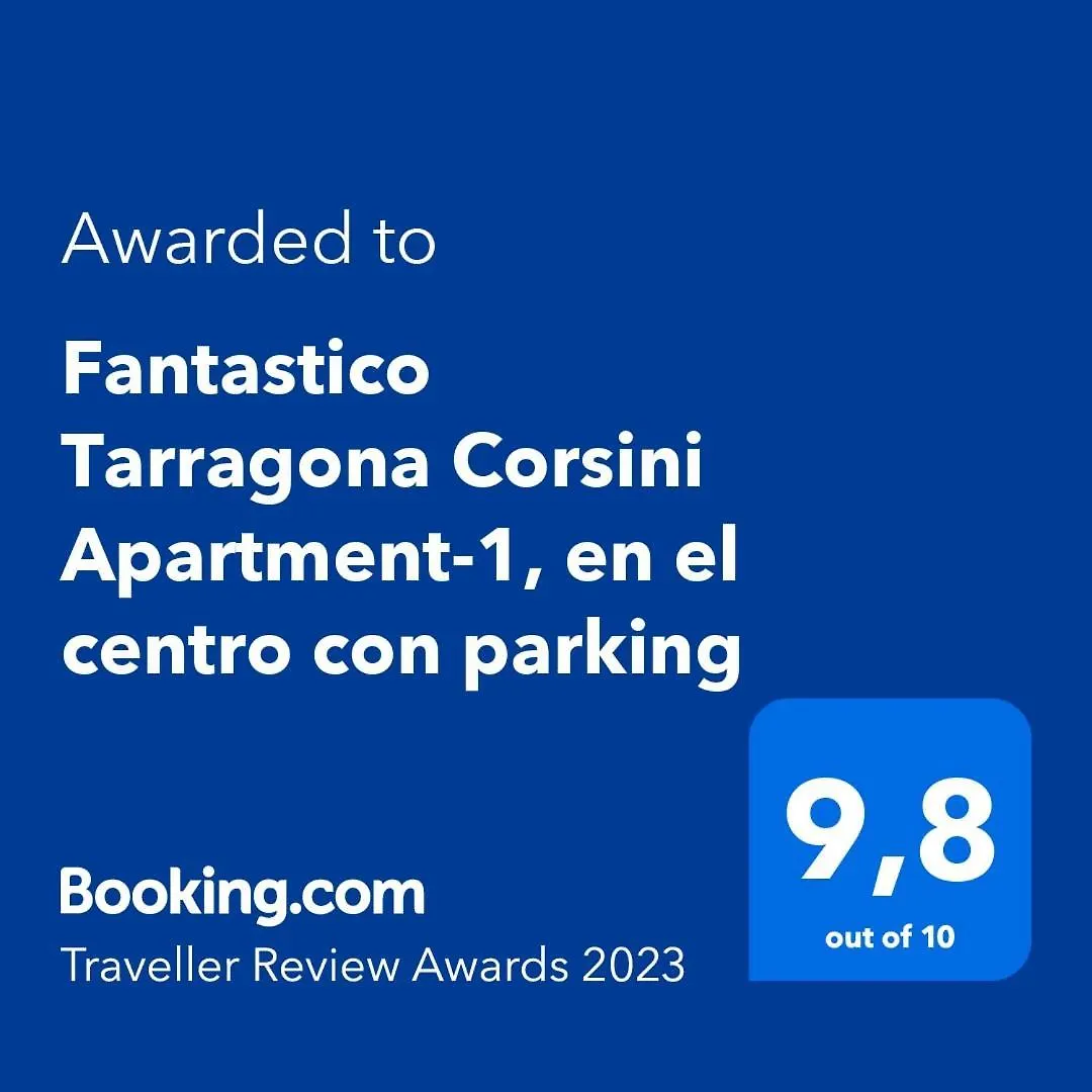Fantastico Tarragona Corsini Apartment-1, En El Centro Con Parking Apartment