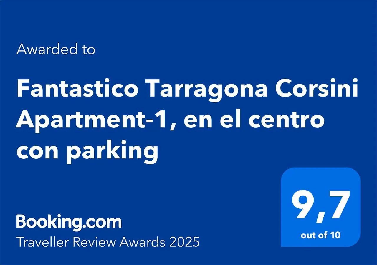 Apartment Fantastico Tarragona Corsini Apartment-1, En El Centro Con Parking